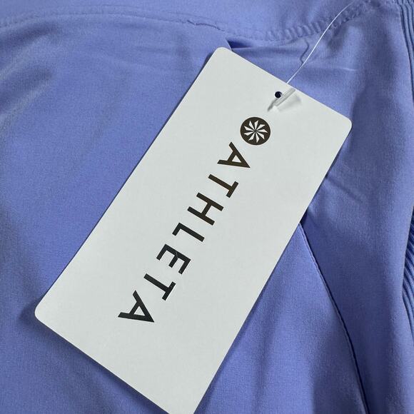 Athleta Brooklyn Ankle Pant Violet Periwinkle Women's Size 26 New With Tags - Picture 12 of 12